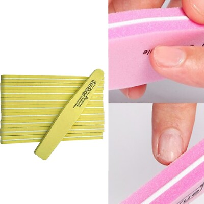 #ad Buffers Fine Grit Sanding Polisher Buffing File for Art Manicure Tools $11.35