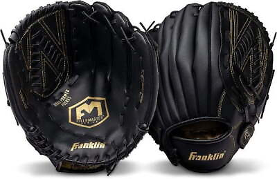 #ad Field Master Recreational Baseball Softball Glove Black Gold 13quot; RHT $20.80