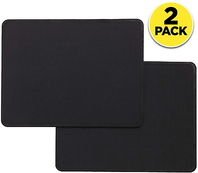 #ad 2 Pack Non Slip Mouse Pad Stitched Edge PC Laptop For Computer PC Gaming Rubber $3.99