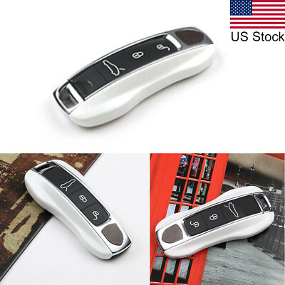 #ad White Key Fob ABS Side Shell Cover For 2017 20 Porsche Panamera 2019 22 Cayenne $16.99