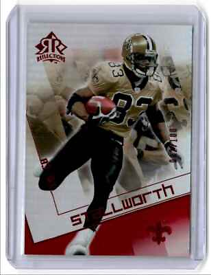 #ad 2004 Upper Deck Reflections Red Donte Stallworth 100 New Orleans Saints #61 $4.99