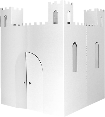 #ad Easy Playhouse Blank Castle Kids Art amp; Craft for Indoor amp; Outdoor Fun Color $53.99