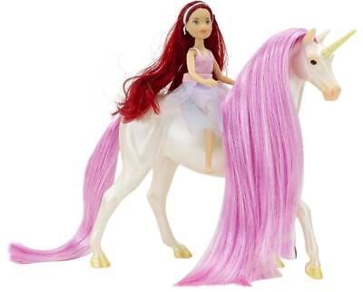 #ad Breyer Freedom Series #61147 Magical Unicorn Sky and Fantasy Rider Meadow New $25.99