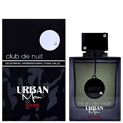 #ad Armaf Club De Nuit Urban Man ELIXIR 3.6 fl oz Eau de Parfum Factory Sealed $38.95