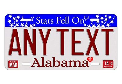 #ad Alabama 2014 State License Plate Customize For Auto Car Bike ATV Keychain Magnet $14.99