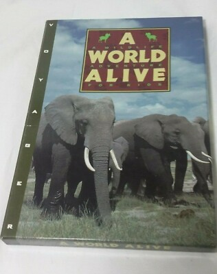 #ad A World Alive RARE Software for Kids Wildlife Adventure Voyager Windows Mac vtg $19.99