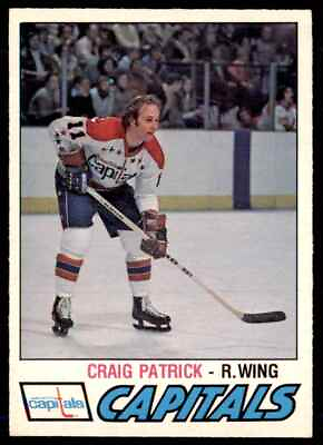 #ad 1977 78 O Pee Chee Craig Patrick Washington Capitals #278 $3.00