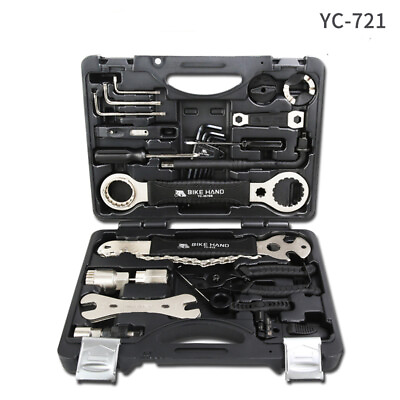 #ad Multifunctional Bicycle Repair Tool Kits Professional Bike Tool Box Tool Set $152.88