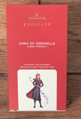 #ad Hallmark Keepsake 2020 Disney Frozen 2 Anna of Arendelle Christmas Ornament $8.22