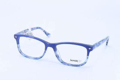 #ad Kensie Girl SPLASH Blue Rectangle Girls Full Rim 47 15 125 Eyeglasses Frames $24.95