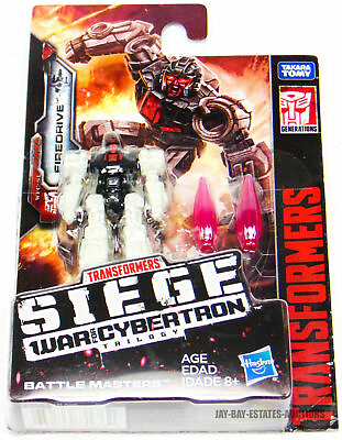 #ad NEW TRANSFORMERS TOY GENERATIONS SIEGE WAR FOR CYBERTRON WFC S1 FIREDRIVE FIGURE $19.99