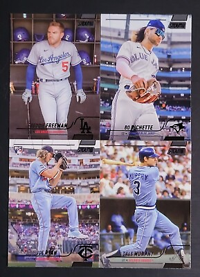 #ad 2022 Topps Stadium Club BLACK FOIL Parallels with Rookies You Pick $1.25