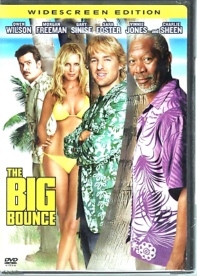 #ad #ad The Big Bounce DVD 2004 Owen Wilson Morgan Freeman Brand New Sealed $7.19