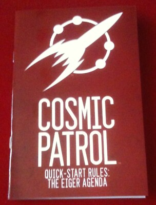 #ad Cosmic Patrol 2013 Free RPG Day Exclusive Module Quick Start Rules Book $34.50