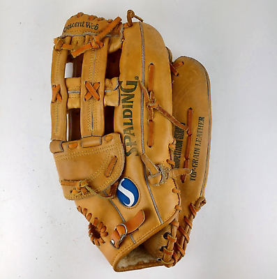 #ad Spalding Canyon Competition Series Leather Baseball Glove 42 051 RHT 14#x27;#x27; $27.99
