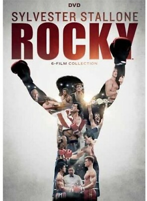 #ad Rocky 40th Ann 6 Film Coll DVD DVD $10.98
