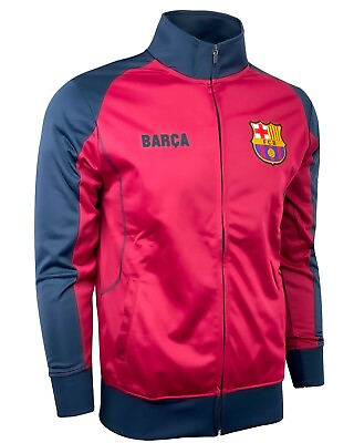 #ad FC Barcelona Jacket For Adults and Kids Licensed Barcelona Track Jacket $34.95