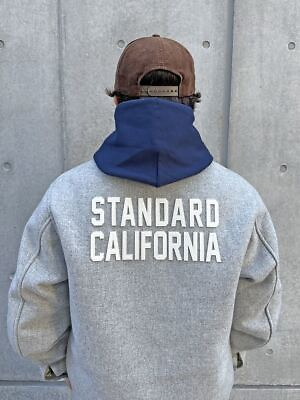 #ad Standard California Standard California Sd Varsity Jacket Gray Xl Stadium $811.79