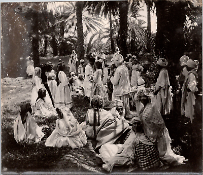 #ad Algérie une cérémonie Vintage print Tirage argentique 10X15 Circa 190 EUR 59.00