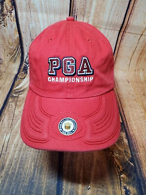 #ad OAK HILL C.C. 2003 85th PGA Championship Red Hat Cap WITH MATCHING PIN $25.00