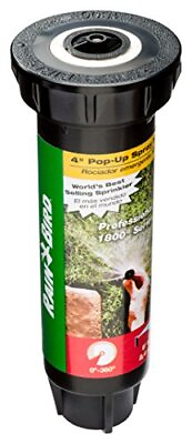 #ad 1804van Professional Popup Sprinkler Adjustable 0 360 Pattern 8#x27; 15#x27; Spray Dista $9.42