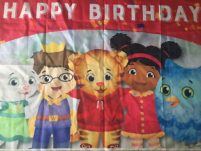 #ad Happy Birthday Party Decoration Banner Backdrop 3x5 ft Wall Art Child#x27;s Room $8.92