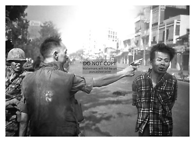 #ad SAIGON EXECUTION BY SOUTH VIETNAM GENERAL PULITZER PRIZE WINING 5X7 PHOTO $8.49