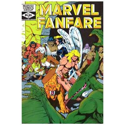 #ad Marvel Fanfare 1982 series #4 in Near Mint condition. Marvel comics w $8.36