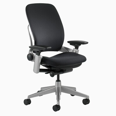 #ad Steelcase Leap V2 Chair Fully Loaded Platinum Edition $324.11