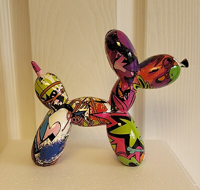 #ad Balloon Dog Sculpture Statue Figure Art Home Decor New Special Colorful $22.00