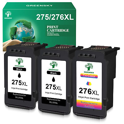 #ad PG 275XL CL 276XL Ink Cartridge for Canon PIXMA TS3500 TS3520 TR4700 TR4722 lot $11.27