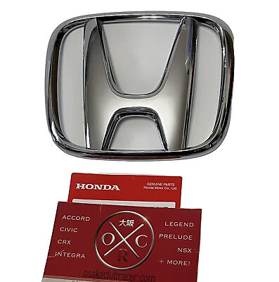 #ad Genuine OEM 02 04 Honda CR V Front Emblem Grille Badge H Logo New 75700 S3A J00 $32.99