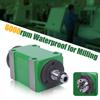 #ad Waterproof BT30 5 Bearing 6000rpm CNC Drilling Power Head Milling Spindle Unit $156.75