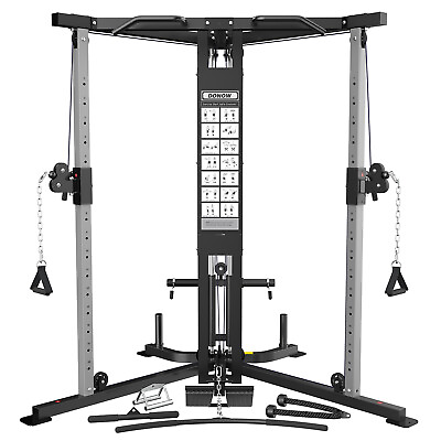 #ad Cable Crossover Machine Cable Fly Machine Home Gym System Workout Station $509.00