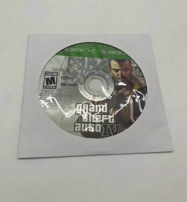 #ad Grand Theft Auto IV DISC ONLY Xbox 360 Xbox One Tested Working $14.99