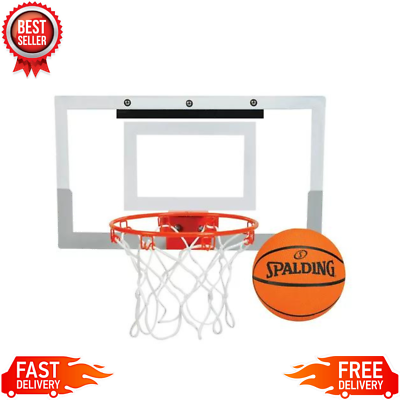 Spalding NBA Slam Jam Over The Door Mini Basketball Hoop Basketball Equipment $32.99