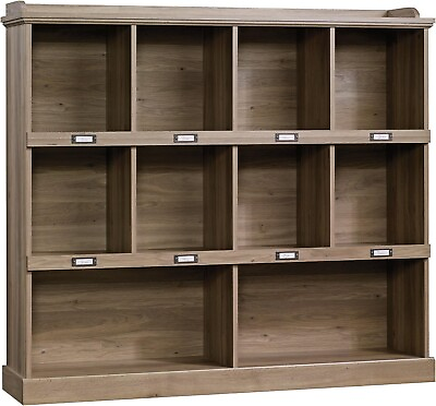 #ad Barrister Lane Cubby Bookcase Book Shelf for Storage and Display Salt Oak $188.00