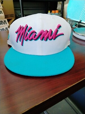 #ad Miami Heat Vice New Era 9FIFTY NBA City Edition Snapback Cap South Beach Hat 950 $15.00