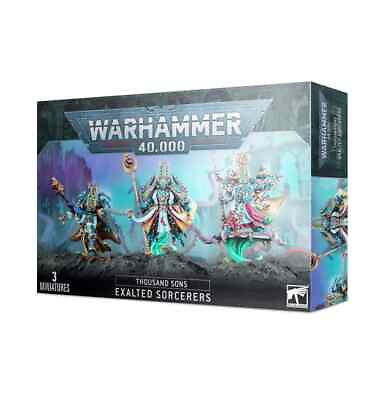 #ad Exalted Sorcerers Thousand Sons Chaos Space Marines Warhammer 40K NIB $51.00
