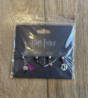 #ad Harry Potter Official Set of 4 Charms The Caret Shop Brand New GBP 20.00
