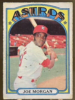 #ad 1972 O Pee Chee OPC #132 : Joe Morgan : Houston Astros : Very Good $3.74