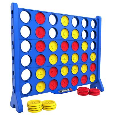 #ad #ad Giant Connect Four Yard Game Party Oversized Large Big Backyard Fun Outdoor Pack $106.99
