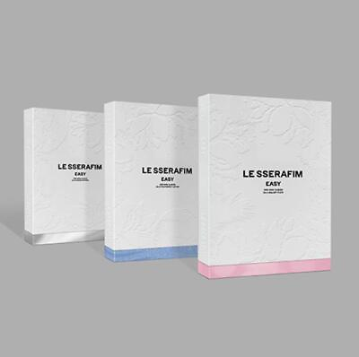 #ad K POP LE SSERAFIM 3rd Mini Album EASY PHOTOBOOKCD BLUE Ver $15.34