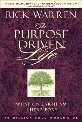 #ad The Purpose Driven Life Hardcover By Rick Warren GOOD $4.20