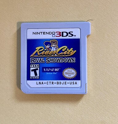 #ad River City: Rival Showdown Nintendo 3DS 2017 Cartridge Only $21.99