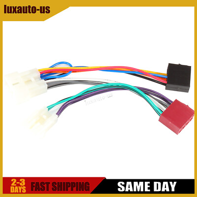 #ad Aftermarket Radio Install Wire Harness ISO Plug For Subaru Outback Legacy 15 17 $9.89