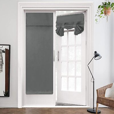 #ad Insulated curtains for home doors and windows sunshades Dark gray $13.99