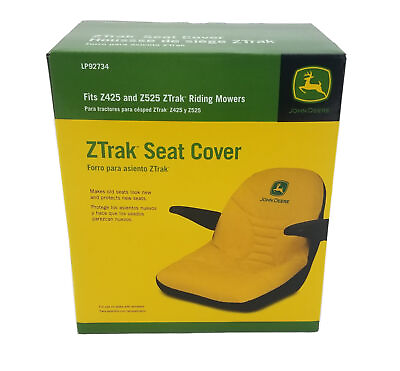 #ad John Deere Original Ztrak Seat Cover For seat with Armrests LP92734 $45.65