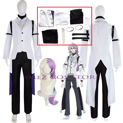 #ad Sigma Cosplay Anime BSD 4Th Costume Sigma Trench Uniform Suit Halloween Christma $40.04