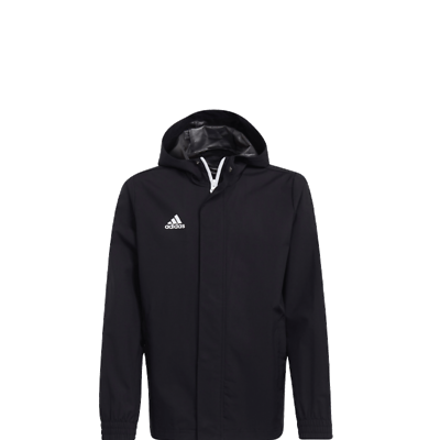 #ad adidas Entrada 22 All Weather Jacket Kids Casual Sports Youth Hooded Top H57510 $40.61
